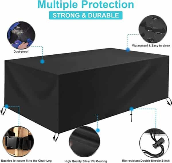 outdoor bar height table cover