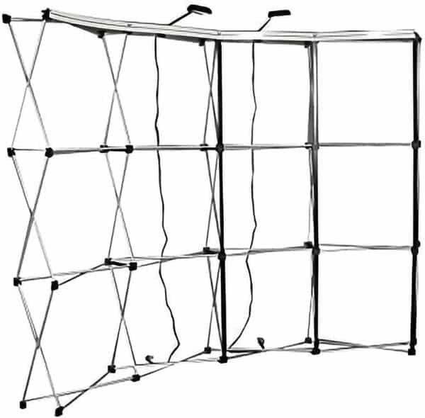outdoor banner stand
