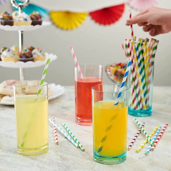 paper cocktail straws
