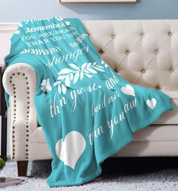 personalized blankets with words