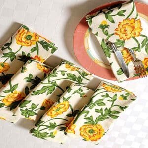 personalized cloth dinner napkins