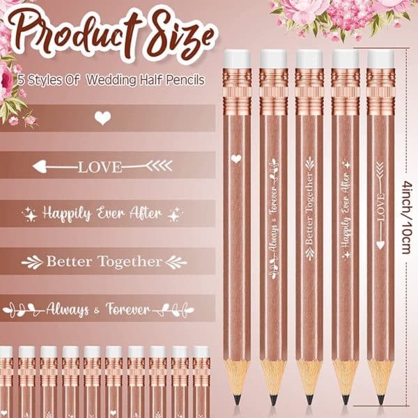 personalised golf pencils