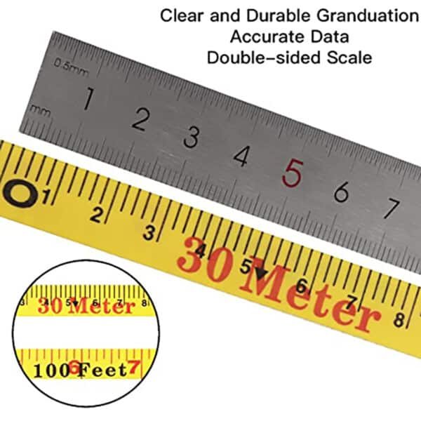 mini measuring tape keychain