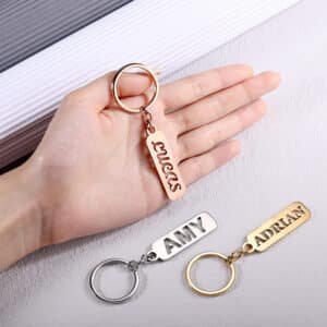 personalized keychains with names