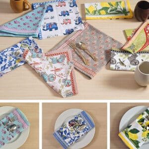 personalized cloth dinner napkins