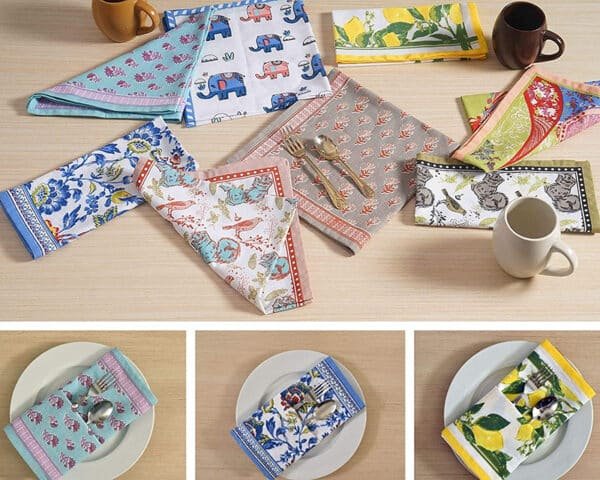 personalized cloth dinner napkins