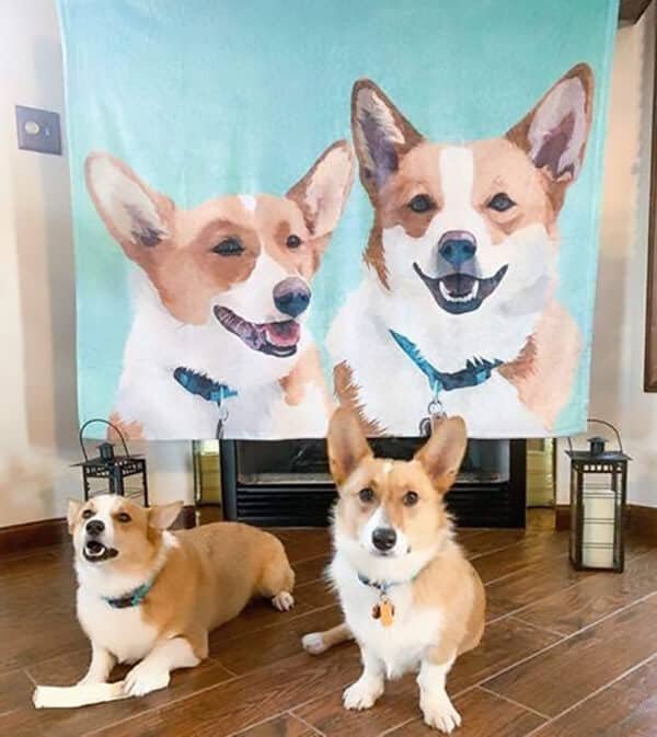 personalized blankets with words