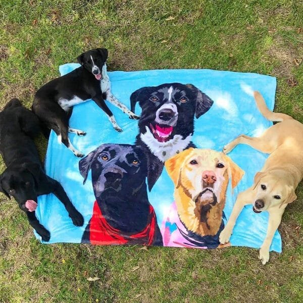 personalized blankets with words