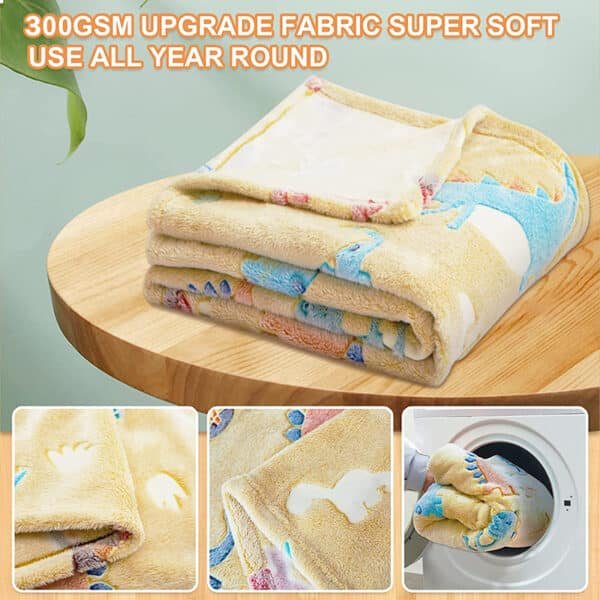 personalized toddler blanket