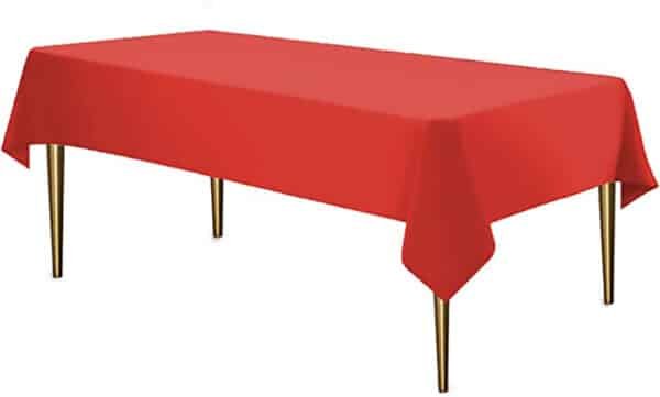 plastic fitted table covers