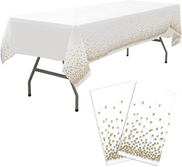 plastic fitted table covers