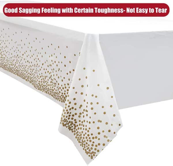 plastic fitted table covers