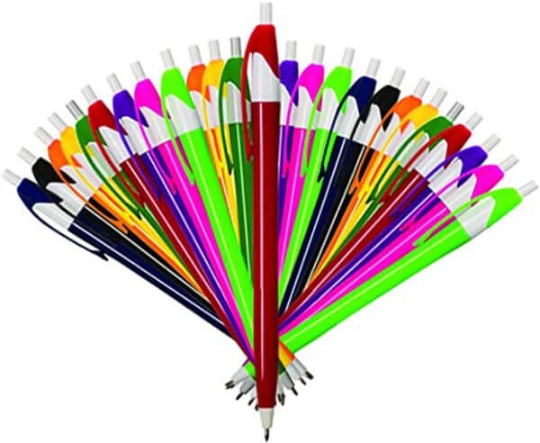 plastic pens