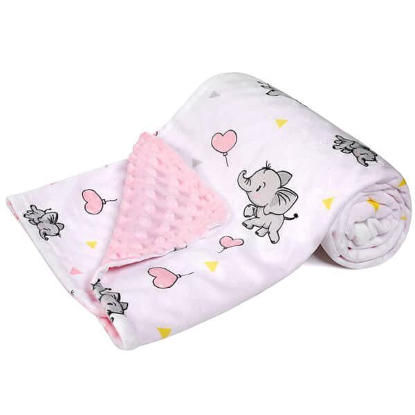 printed baby blanket
