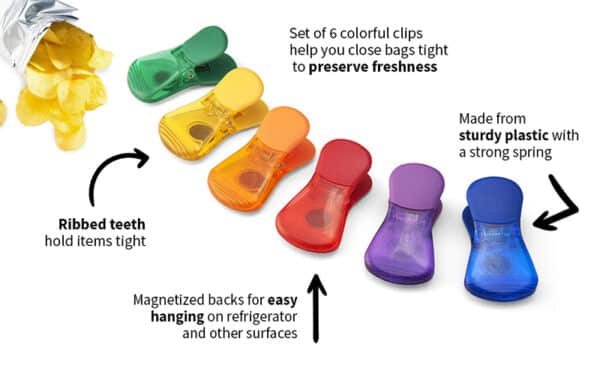 promotional bag clips