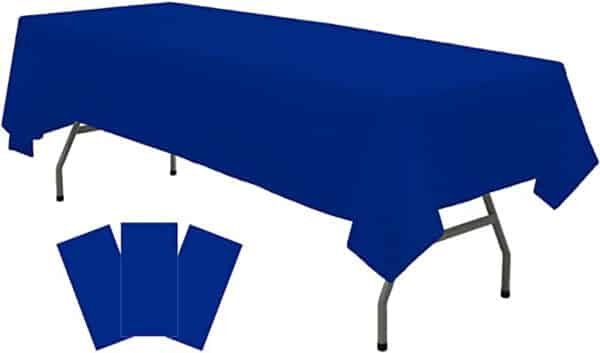 rectangular fitted plastic table covers