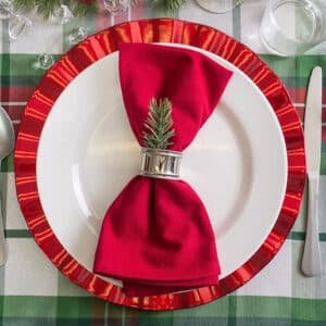 personalized wedding dinner napkins