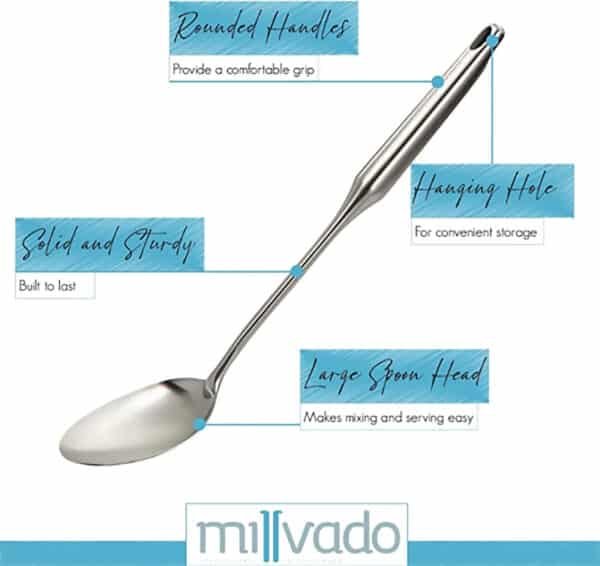 stainless steel spoon set