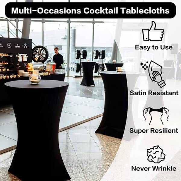 stretch banquet table covers