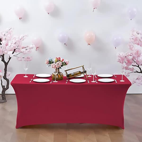 stretch plastic table covers