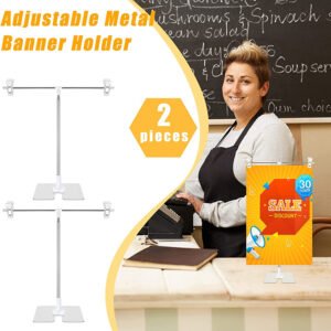 سطح الطاولة راية حامل قابل للسحب