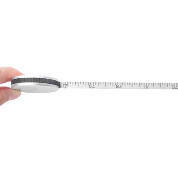 tape measure with company logo