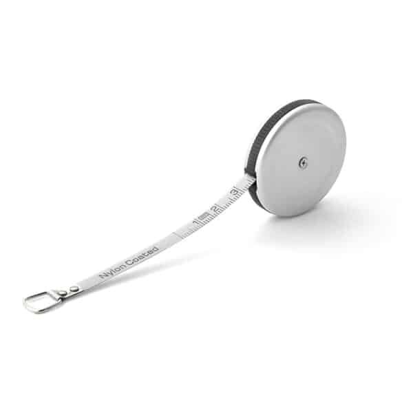 tape measure with company logo