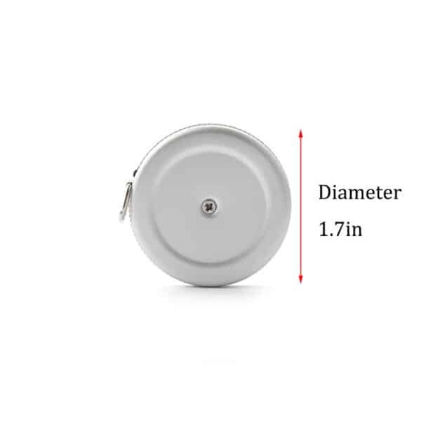 tape measure with company logo