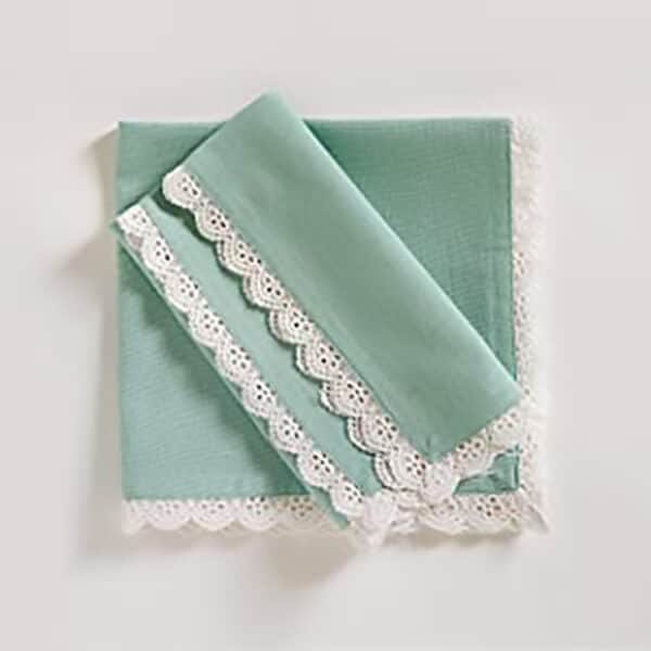 vintage cloth cocktail napkins