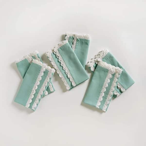 vintage cloth cocktail napkins