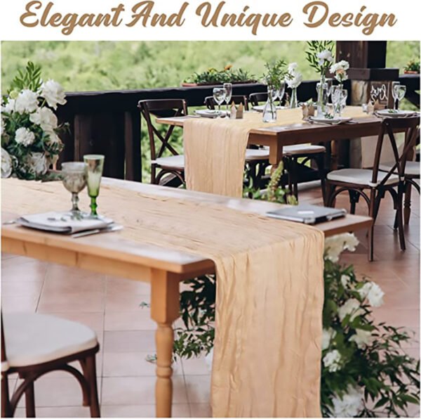 corredores de mesa de boda