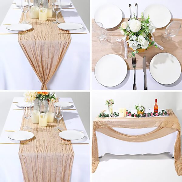 corredores de mesa de boda
