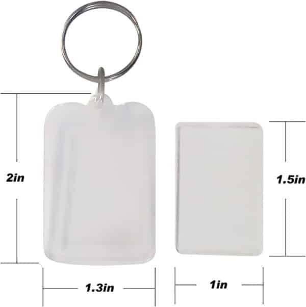silicone rubber keychain