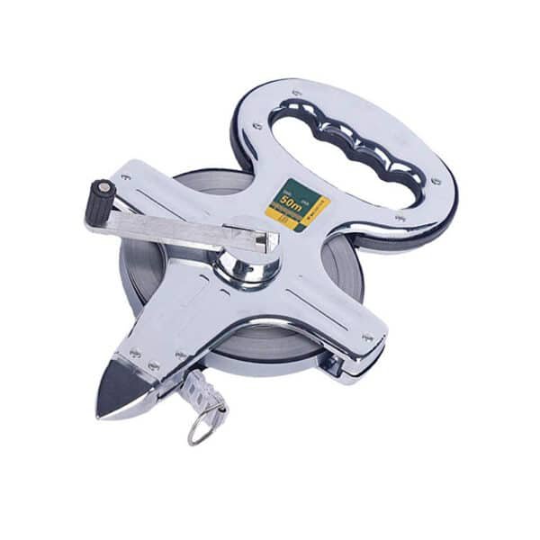 tape measure with company logo