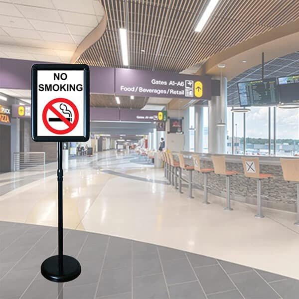 a4 floor sign holder