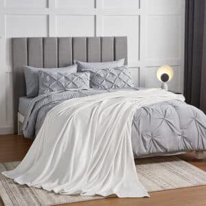 cheap white fleece blankets