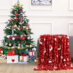 christmas fleece blankets
