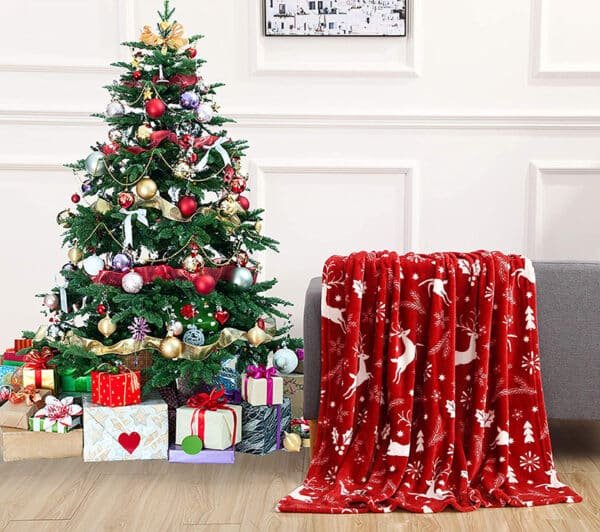 christmas fleece blankets