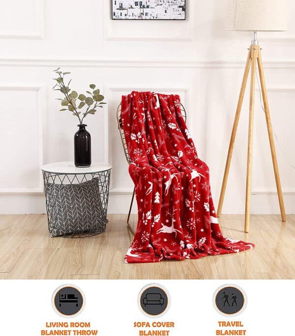 christmas fleece blankets