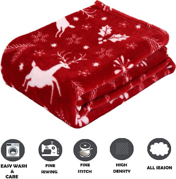christmas fleece blankets