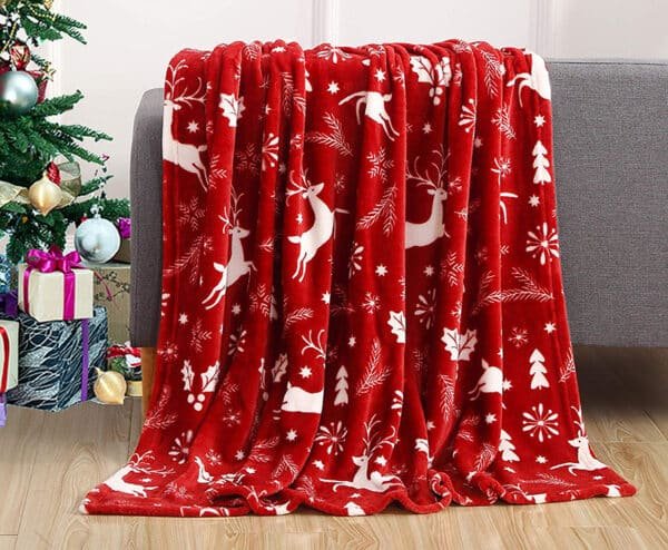 christmas fleece blankets