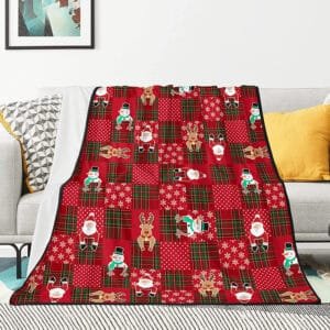 christmas fleece blankets