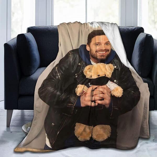 custom fleece blanket with photo