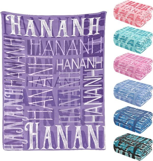 custom fleece blankets with logo
