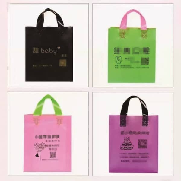 custom plastic shopping bags