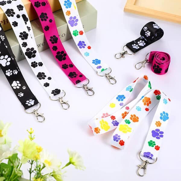 custom logo lanyards