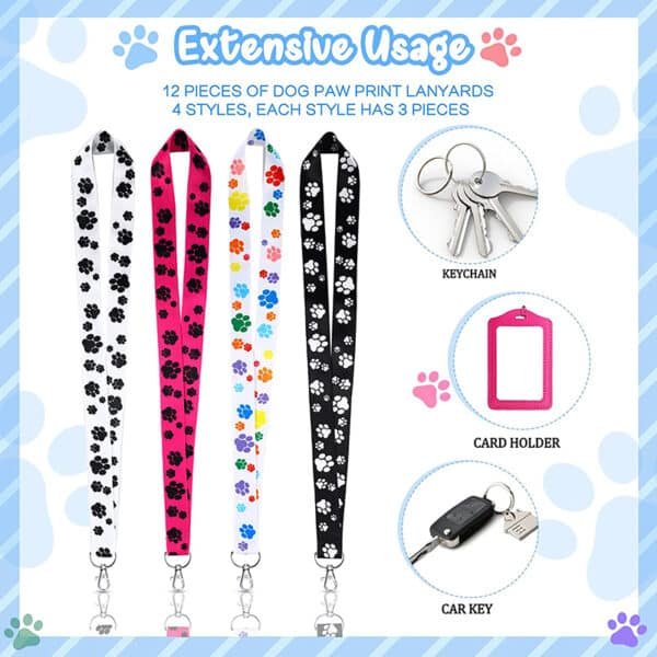 custom logo lanyards