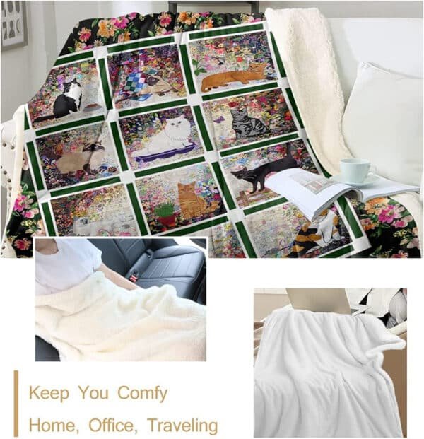 fleece photo blankets