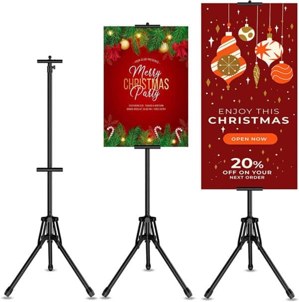 floor standing banner display