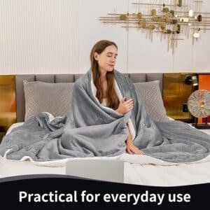 large christmas fleece blankets